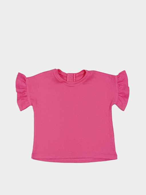 Футболка H&M модель 10743315kwer_Малиновый Фото