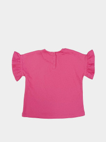 Футболка H&M модель 10743315kwer_Малиновый Футболка H&M модель 10743315kwer_Малиновый Фото