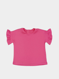 Футболка H&M модель 10743315kwer_Малиновый Футболка H&M модель 10743315kwer_Малиновый Фото