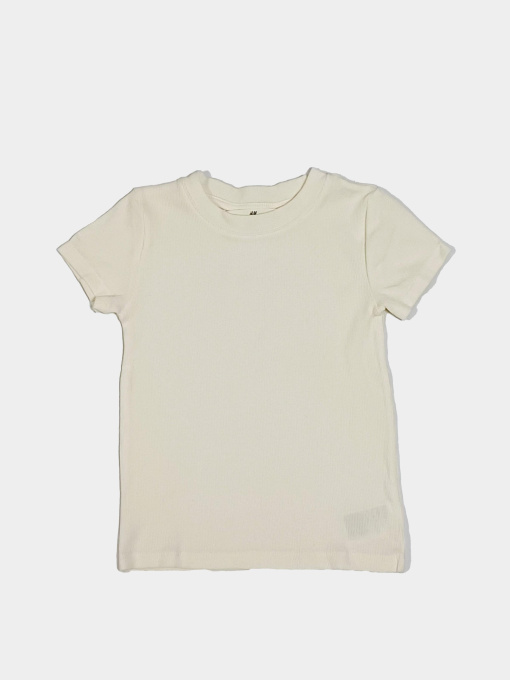 Футболка H&M модель 10234955kwer_Кремовый Фото