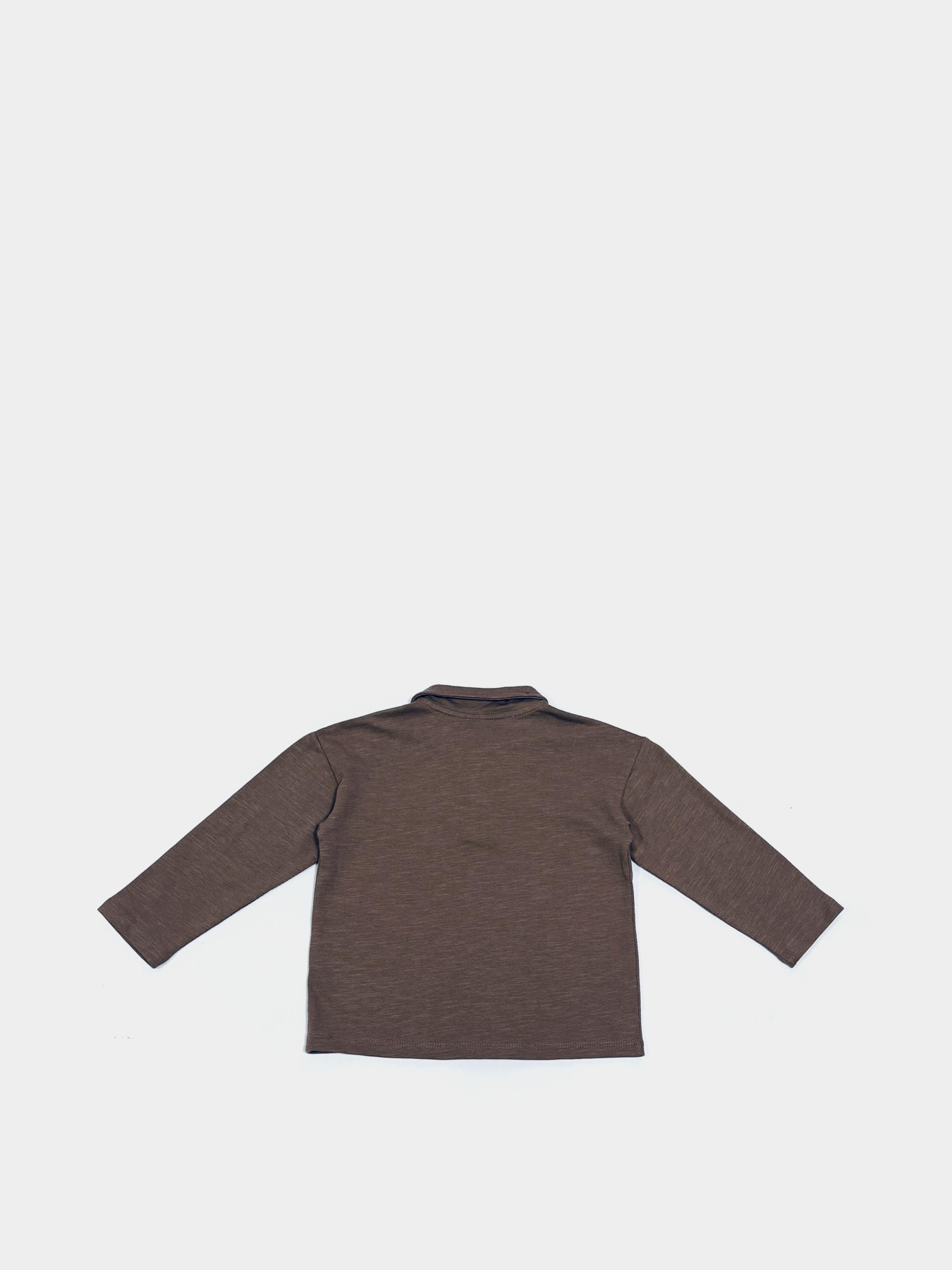 Лонгслив H&M модель 5363233kwer_Кофейный Лонгслив H&M модель 5363233kwer_Кофейный Фото