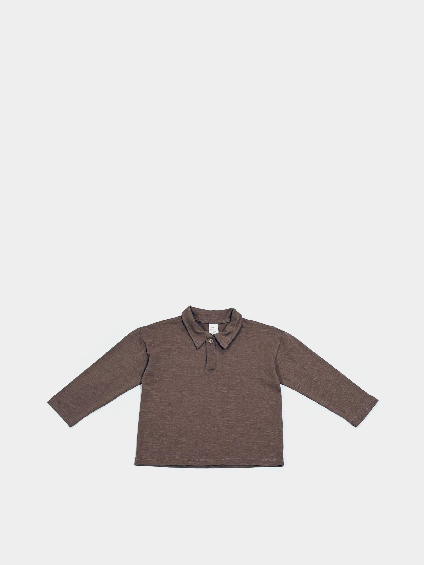 Лонгслив H&M модель 5363233kwer_Кофейный Лонгслив H&M модель 5363233kwer_Кофейный Фото