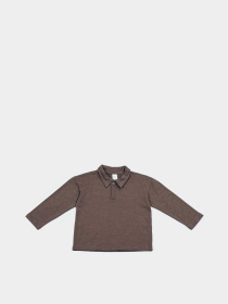 Лонгслив H&M модель 5363233kwer_Кофейный Лонгслив H&M модель 5363233kwer_Кофейный Фото