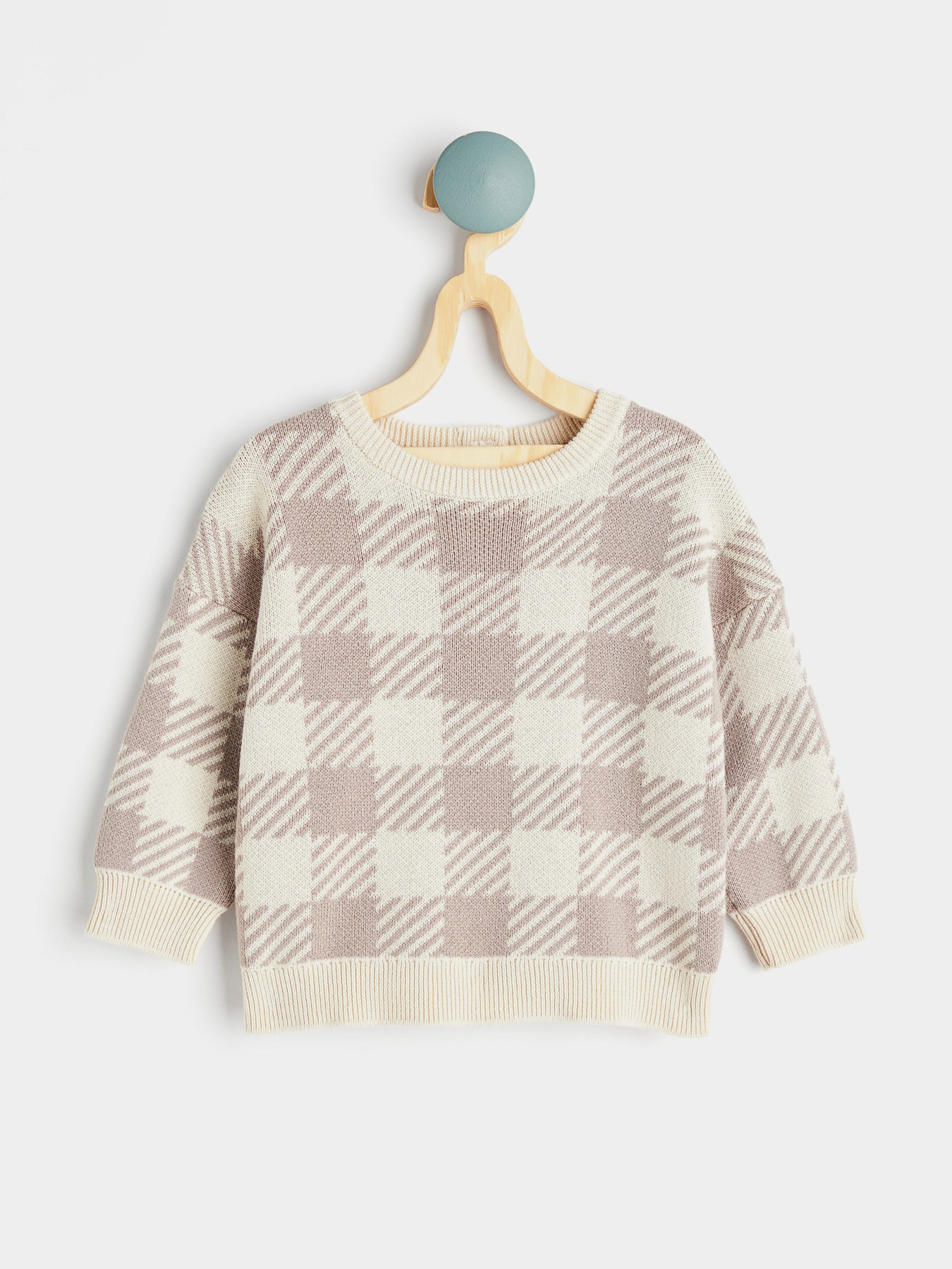 Джемпер H&M модель 4565641kwer_Серо-бежевый Джемпер H&M модель 4565641kwer_Серо-бежевый Фото