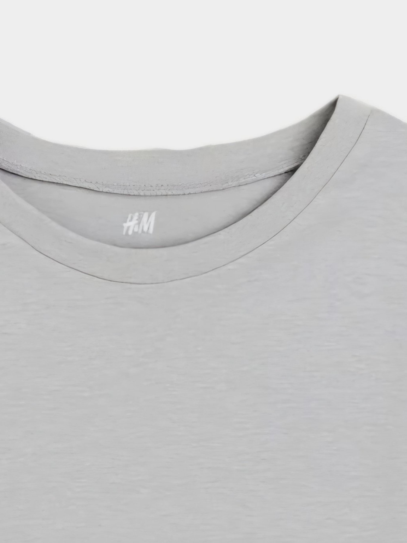 Футболка H&M модель 7491766kwer_Серый Фото