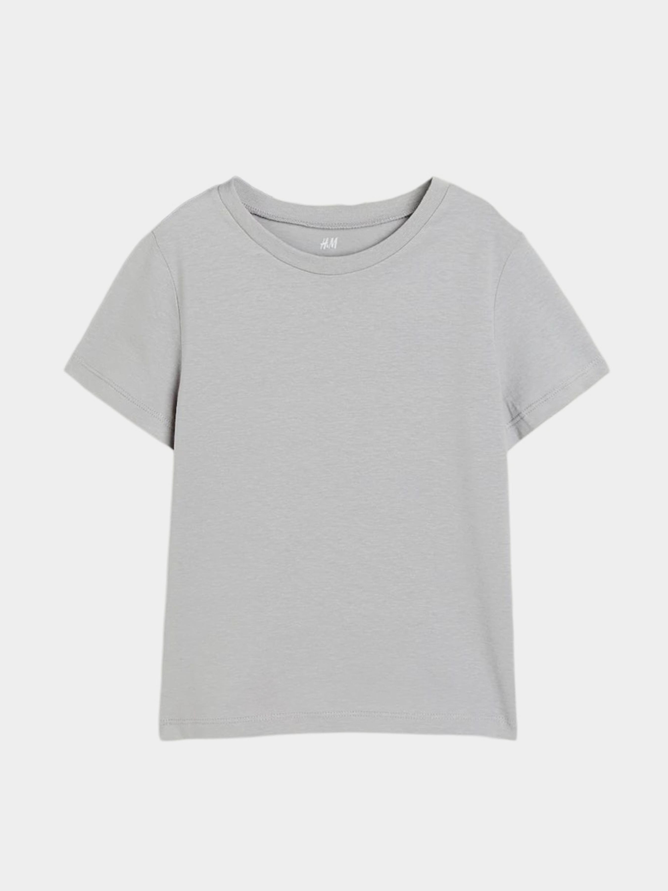 Футболка H&M модель 7491766kwer_Серый Фото