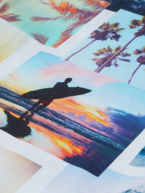 Футболка H&M модель 9270993kwer_Комбинированный Фото