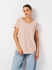 Футболка модель 3974313ral_Бежевый Фото