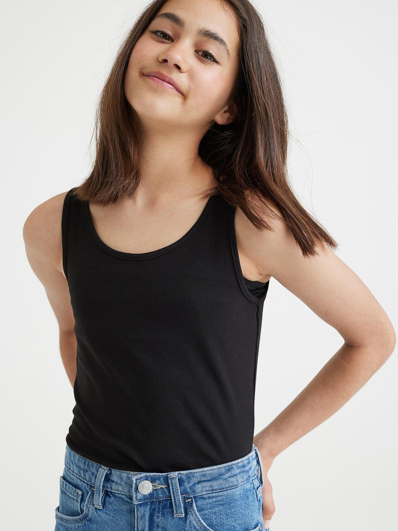 Майка H&M модель 6284255ral_Черный Фото