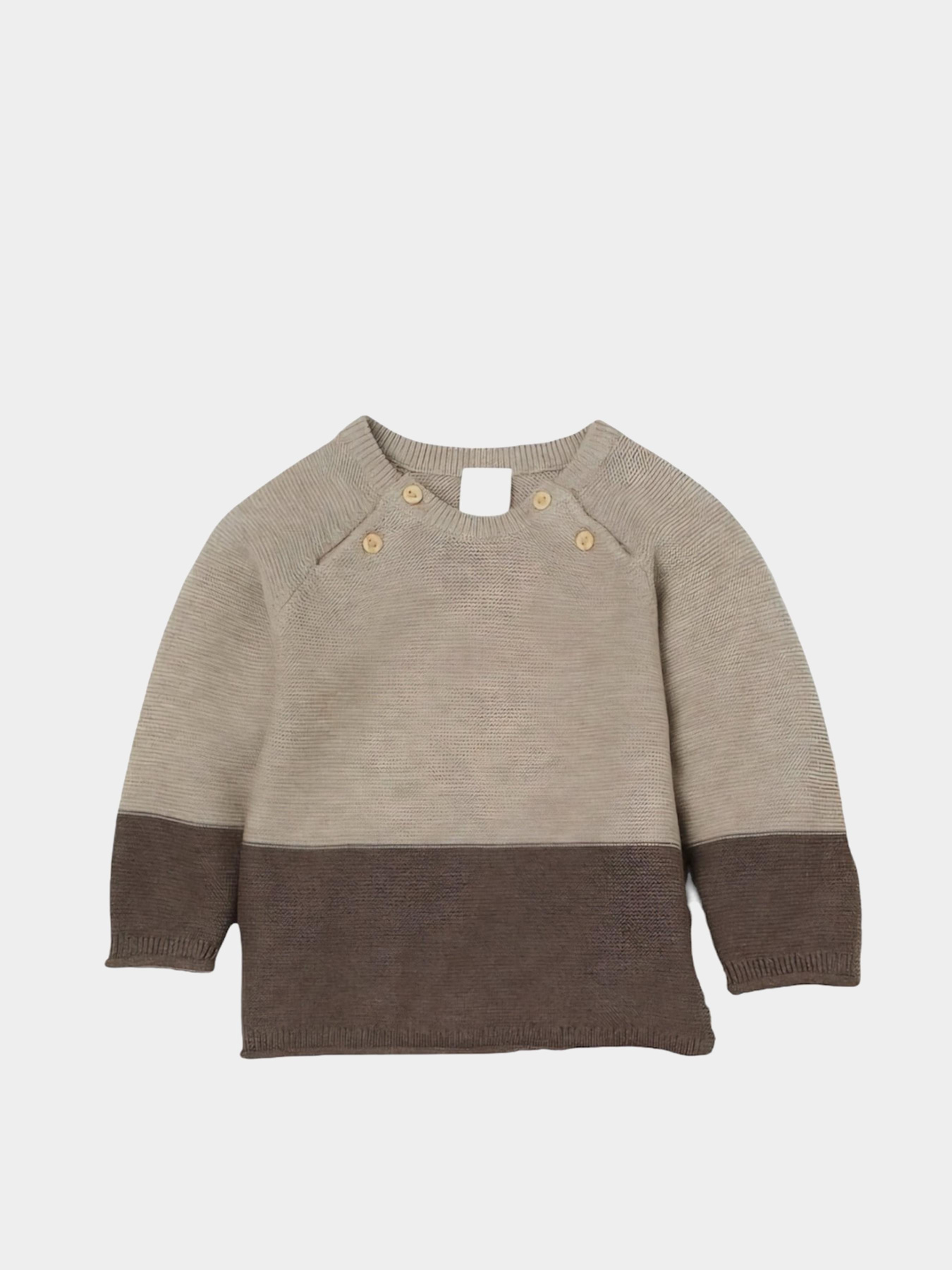 Джемпер H&M модель 74379103kwer_Коричнево-бежевый Фото