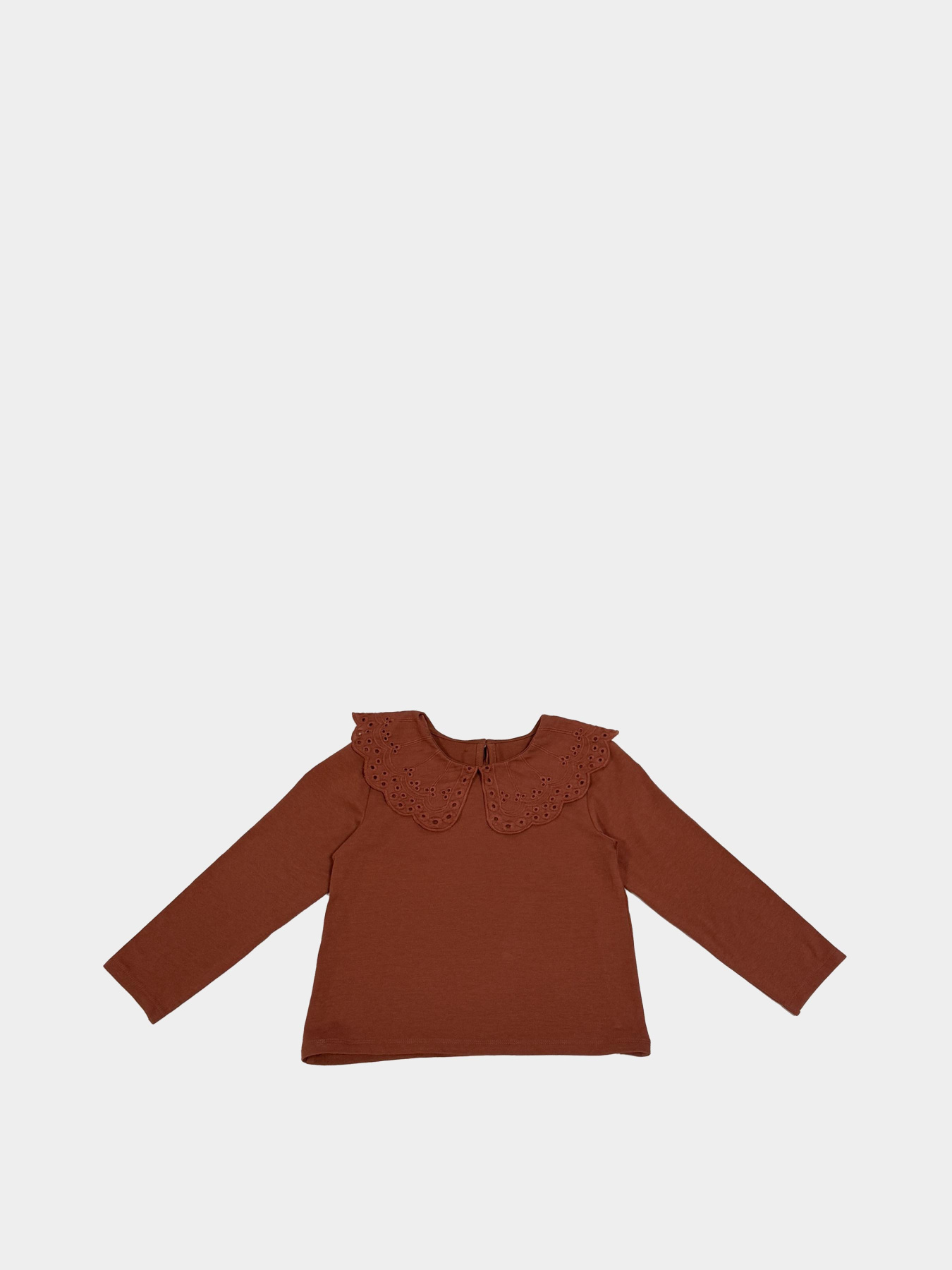 Лонгслів H&M модель 9656921kwer_Терракотовый Фото