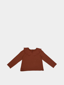 Лонгслів H&M модель 9656921kwer_Терракотовый Фото