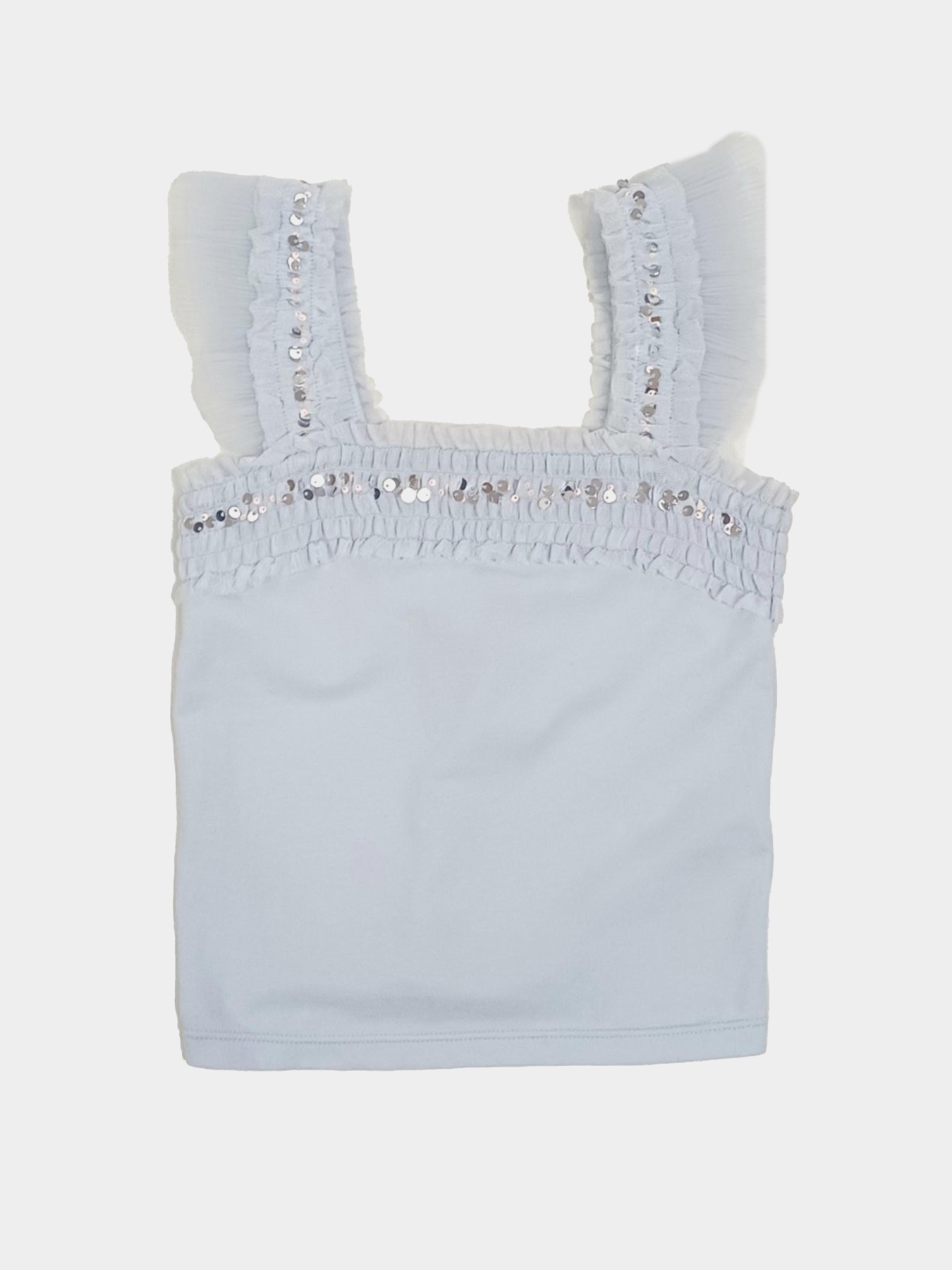 Топ H&M модель 8974361kwer_Светло-голубой Фото