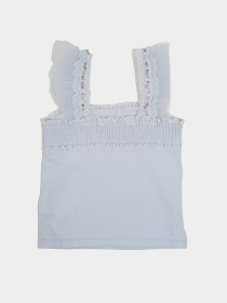 Топ H&M модель 8974361kwer_Светло-голубой Фото