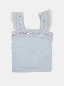 Топ H&M модель 8974361kwer_Светло-голубой Фото