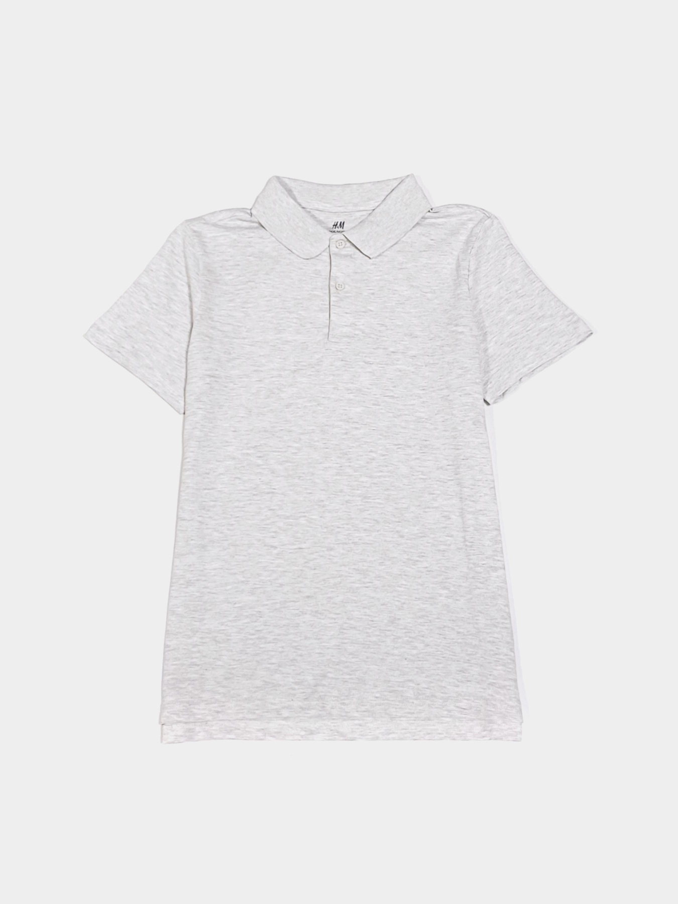 Поло H&M модель 9419033kwer_Светло-серый Фото