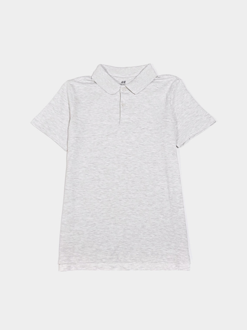 Поло H&M модель 9419033kwer_Светло-серый Фото