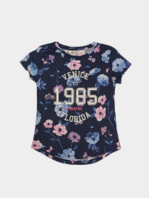 Футболка H&M модель 8047411kwer_Темно-синий Футболка H&M модель 8047411kwer_Темно-синий Фото