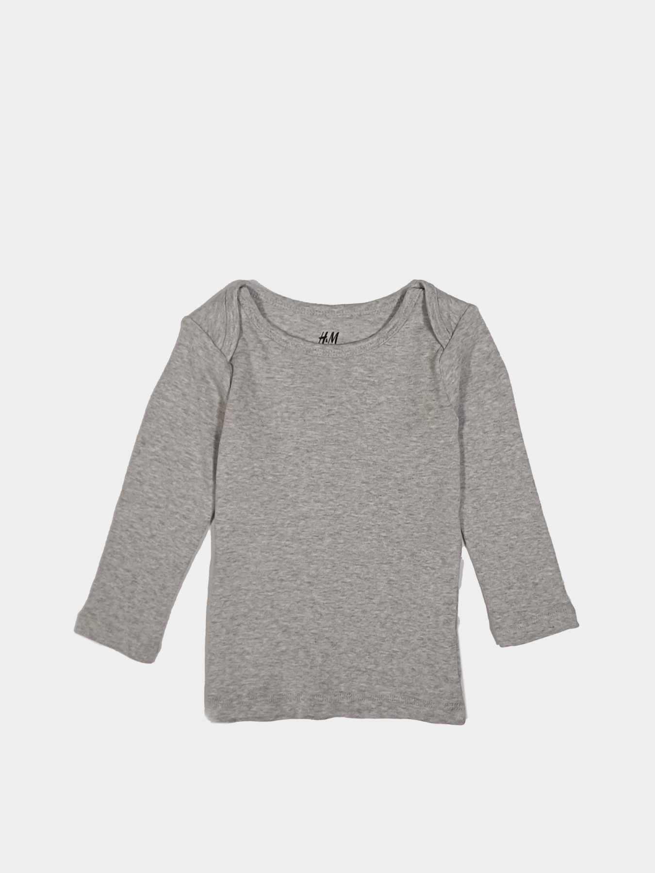 Лонгслив H&M модель 7340274kwer_Серый Фото