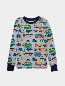 Верх піжами H&M модель 73260311kwer_Голубой Фото