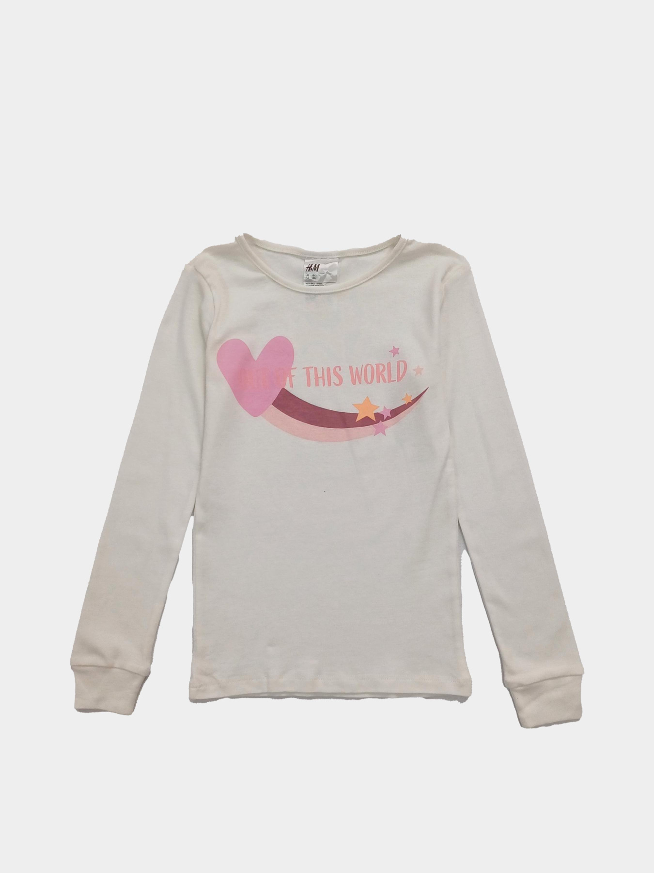 Верх піжами H&M модель 100072161kwer_Молочный Фото