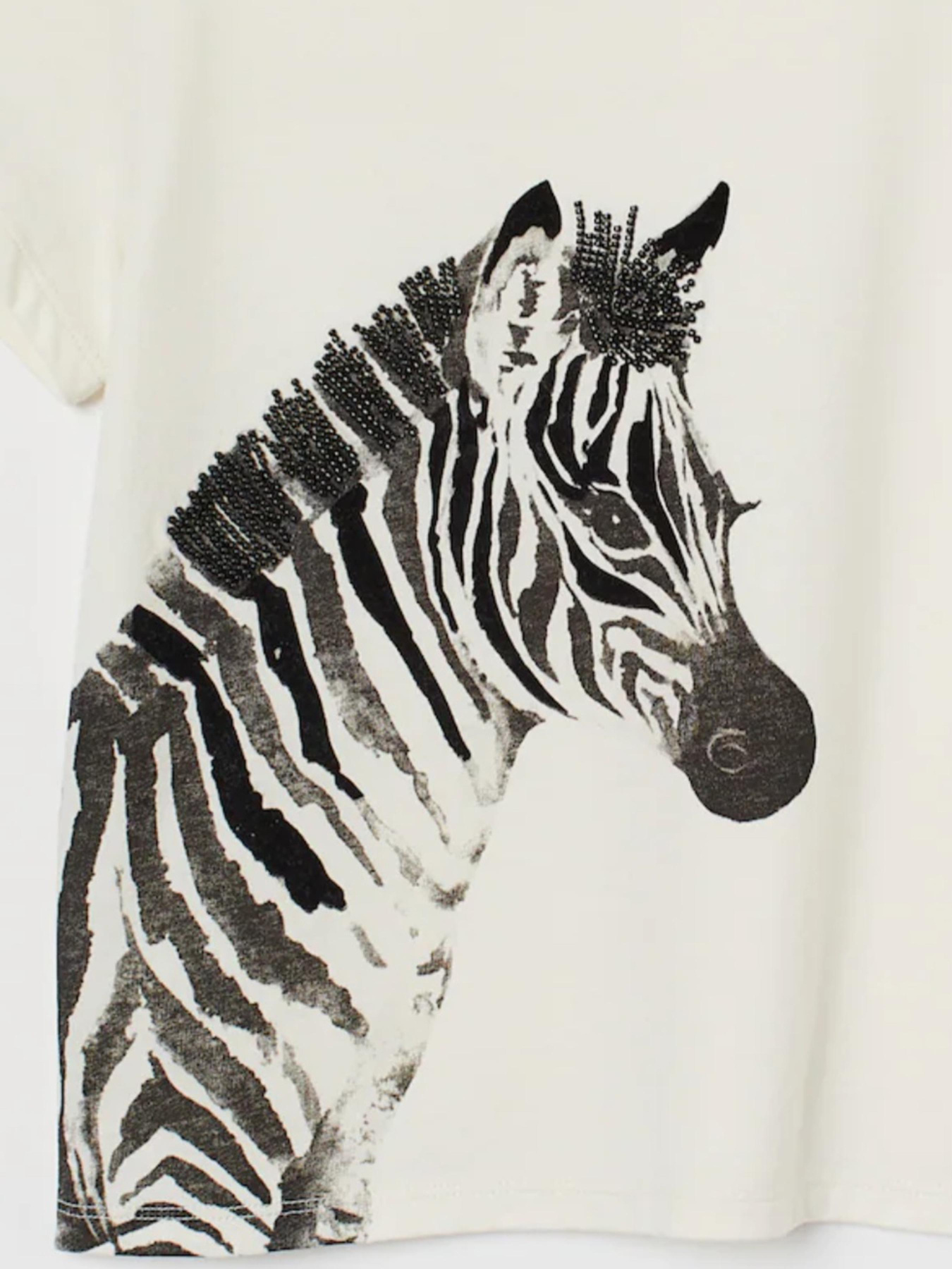 Футболка H&M модель 8452391kwer_Молочный Фото