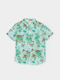 Сорочка H&M модель 9305243kwer_Светло-бирюзовый Фото