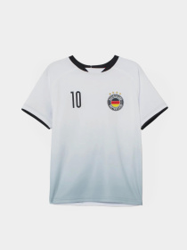 Футболка спортивная H&M модель 7001490kwer_Бело-черный Фото