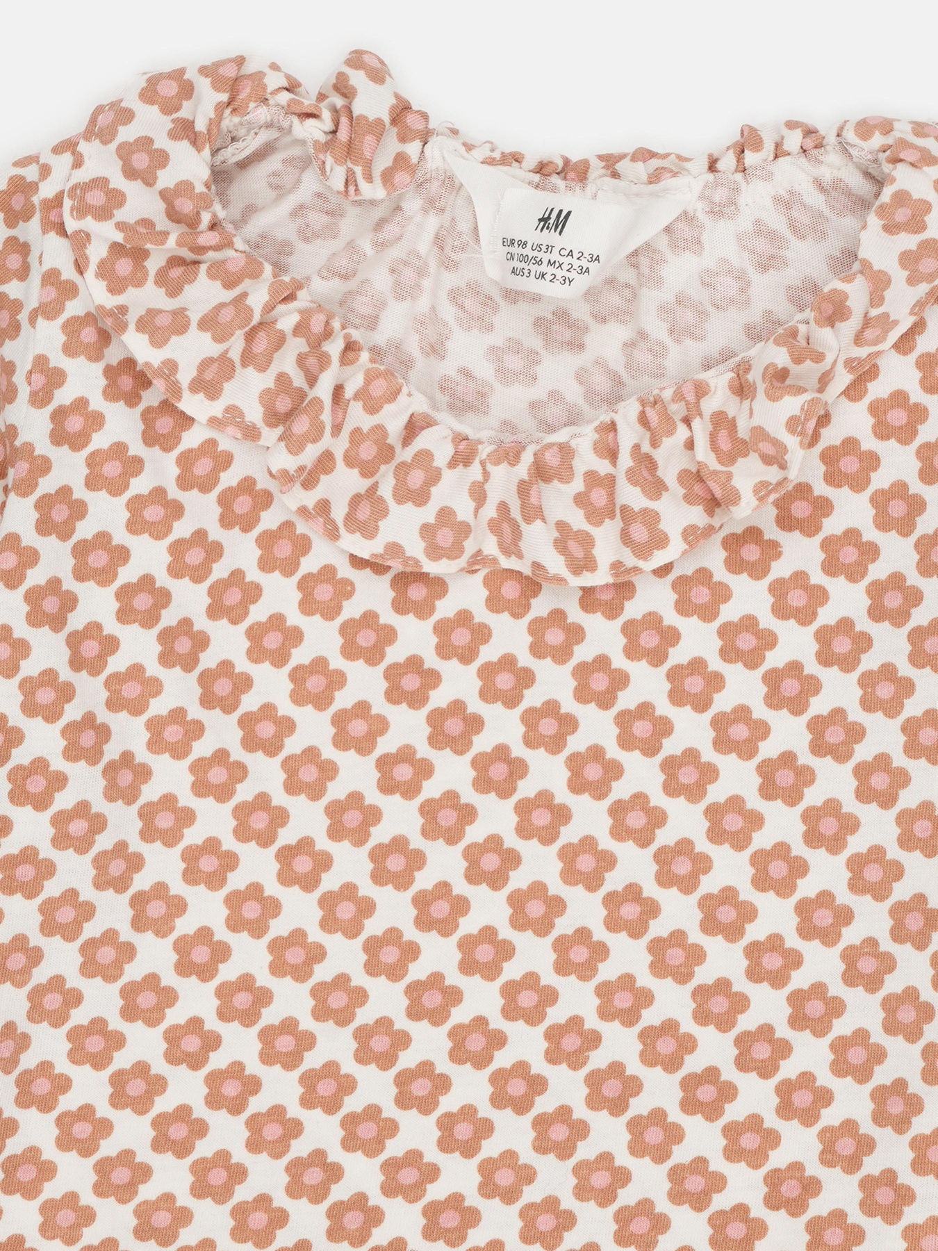 Лонгслив H&M модель 1002445ral_Комбинированный Лонгслив H&M модель 1002445ral_Комбинированный Фото