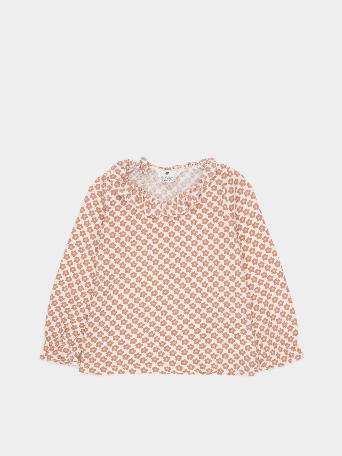 Лонгслив H&M модель 1002445ral_Комбинированный Лонгслив H&M модель 1002445ral_Комбинированный Фото