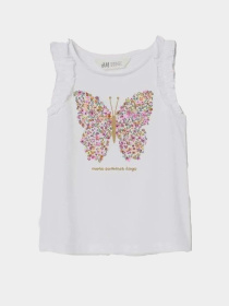 Майка H&M модель 8061129kwer_Белый Фото