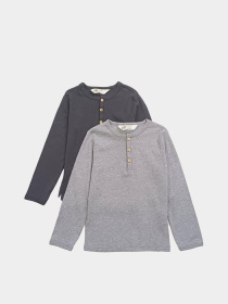 Набор лонгсливов H&M модель 10591805kwer_Серый Фото