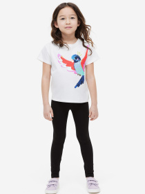 Леггинсы H&M модель 7032799arl_Черный Леггинсы H&M модель 7032799arl_Черный Фото