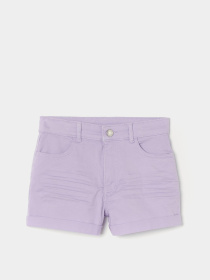 Шорты джинсовые H&M модель 7967851kwer_Лавандовый Фото