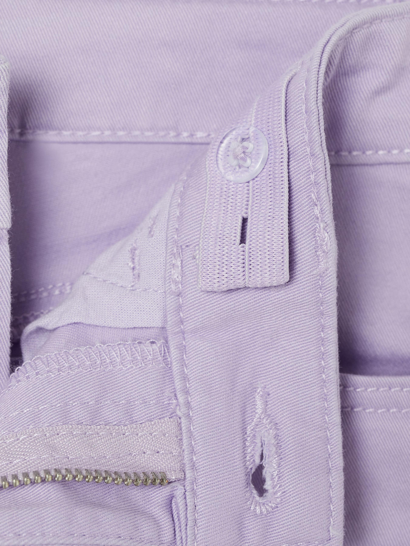 Джинсовые шорты H&M модель 7967851kwer_Лавандовый Фото