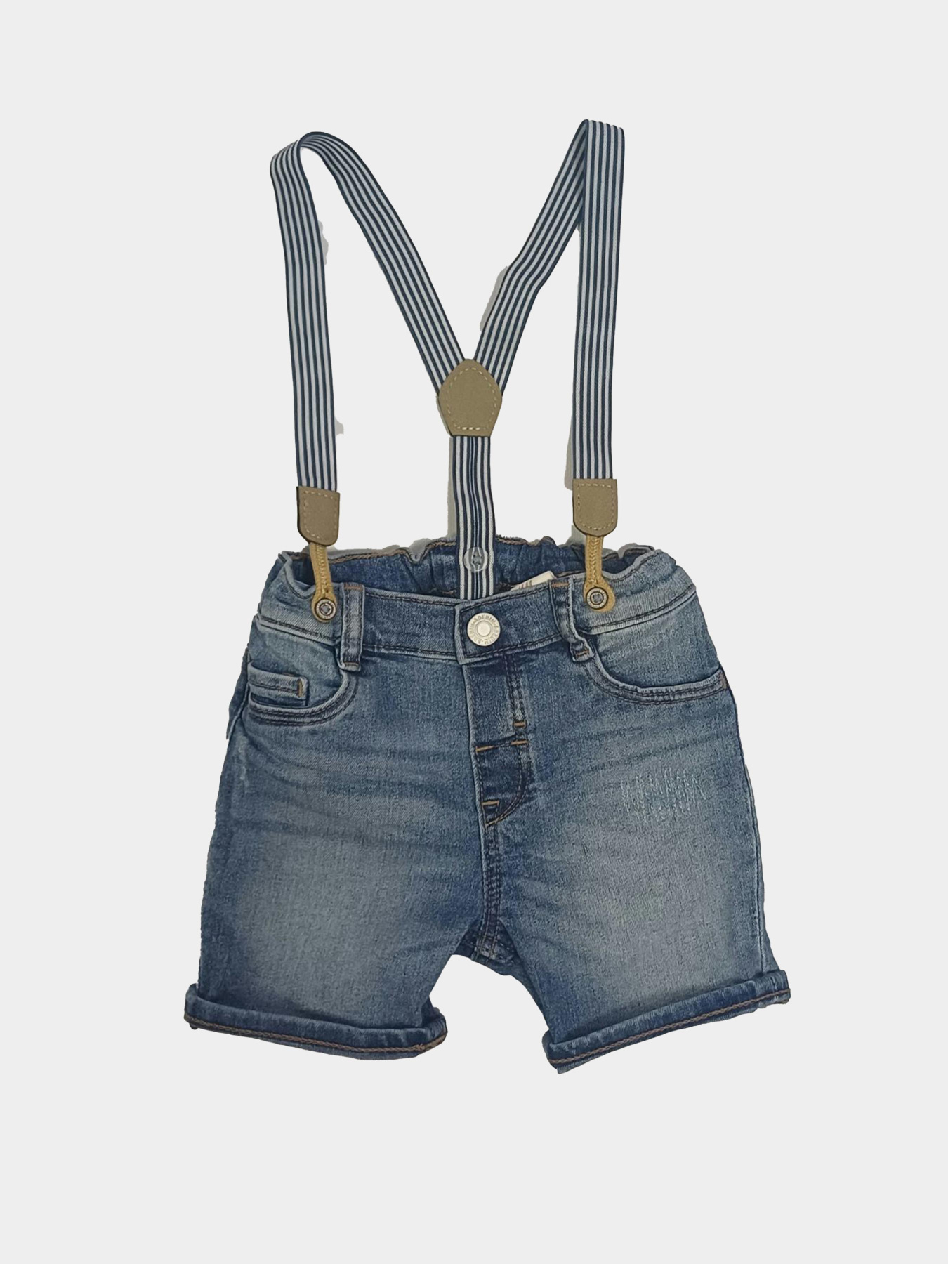 Джинсовые шорты H&M модель 8084455kwer_Синий Фото