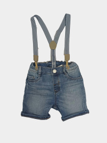 Джинсовые шорты H&M модель 8084455kwer_Синий Фото