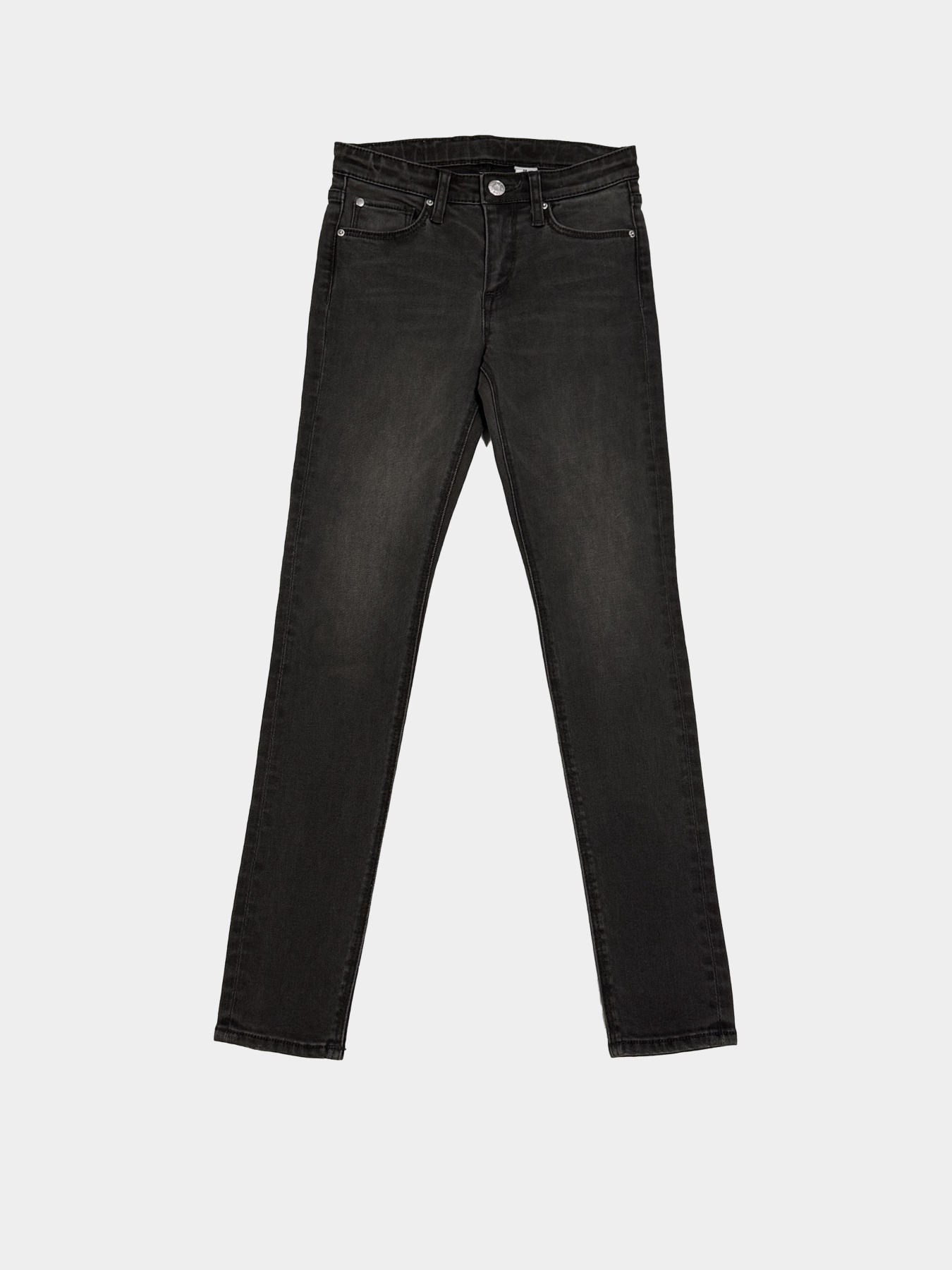 Зауженные джинсы H&M модель 6914698kwer_Темно-серый Фото