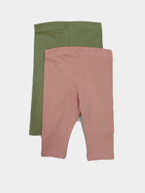 Набір легінсів H&M модель 7147145kwer_Розово-зеленый Фото