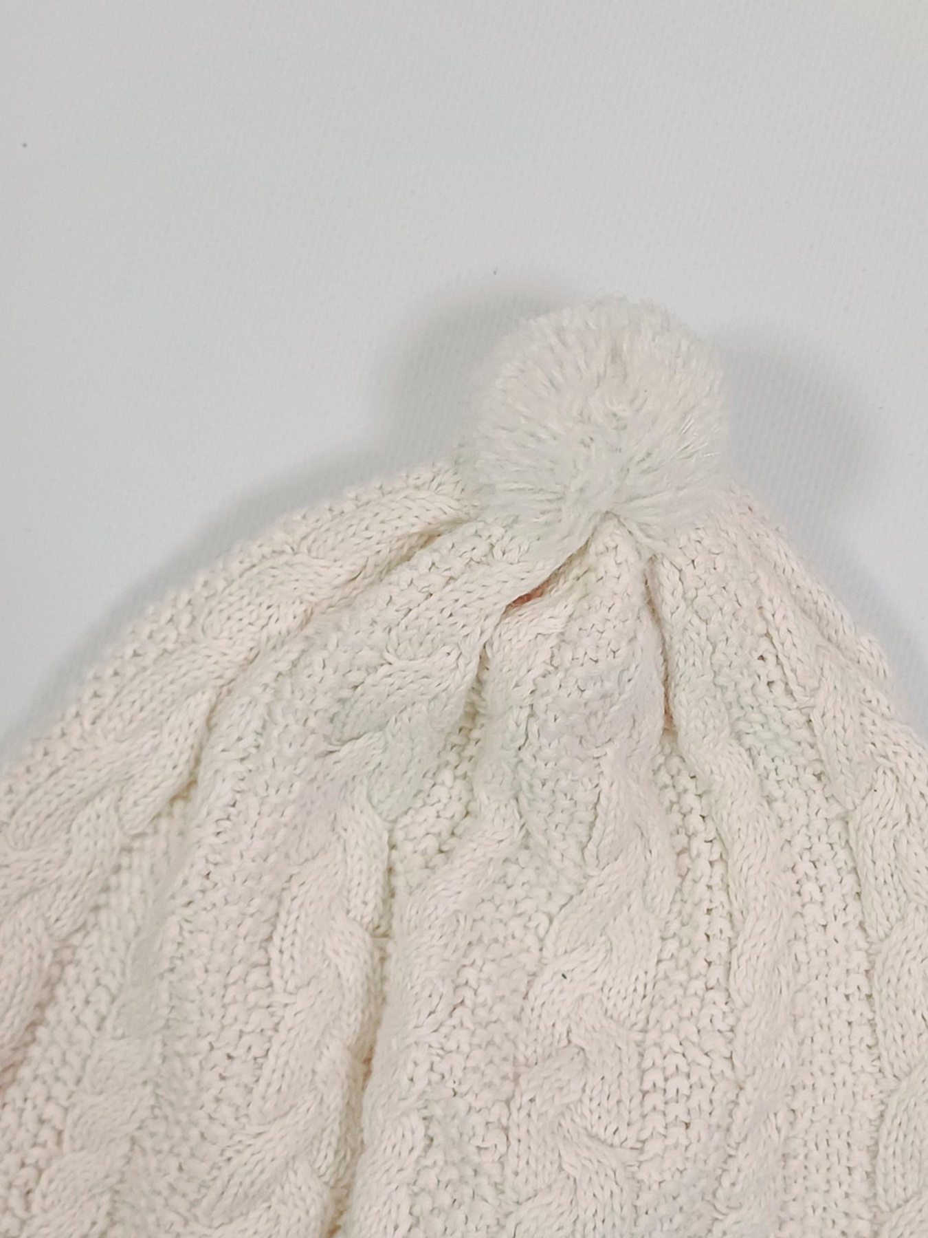 Шапка модель 10110604kwer_Кремовый Фото