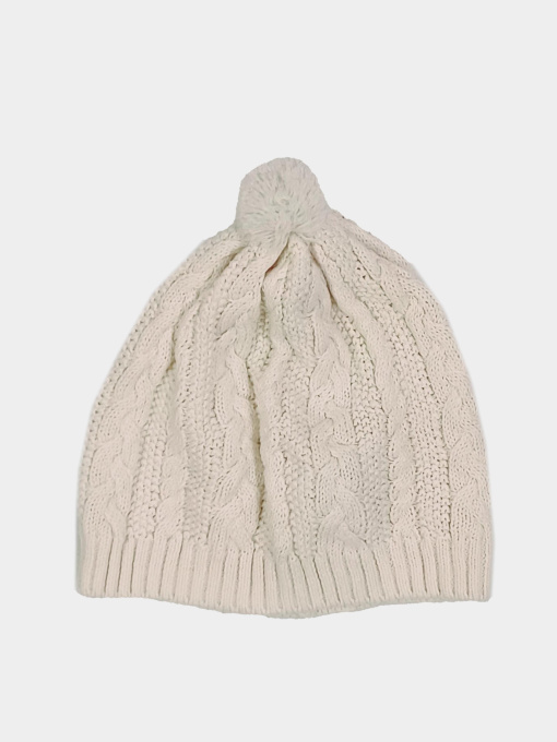 Шапка H&M модель 10110604kwer_Кремовый Фото