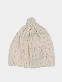 Шапка H&M модель 10110604kwer_Кремовый Фото