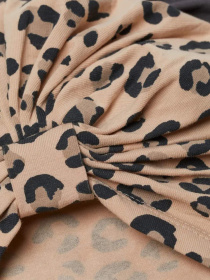 Шапка H&M модель 8697664kwer_Бежево-черный Шапка H&M модель 8697664kwer_Бежево-черный Фото