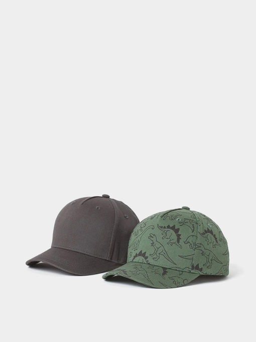 Кепка H&M модель 9788384ral_Серо-зеленый Фото