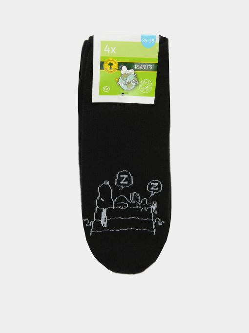 Набір шкарпеток C&A модель 4705750_черный с рисунком Фото