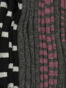 Набор носков C&A модель 4702043_серо-черный с рисунком Фото