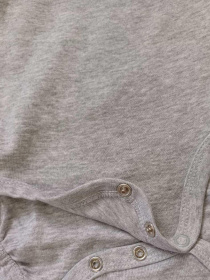 Боди для младенцев H&M модель 9006732kwer_Серо-белый Боди для младенцев H&M модель 9006732kwer_Серо-белый Фото