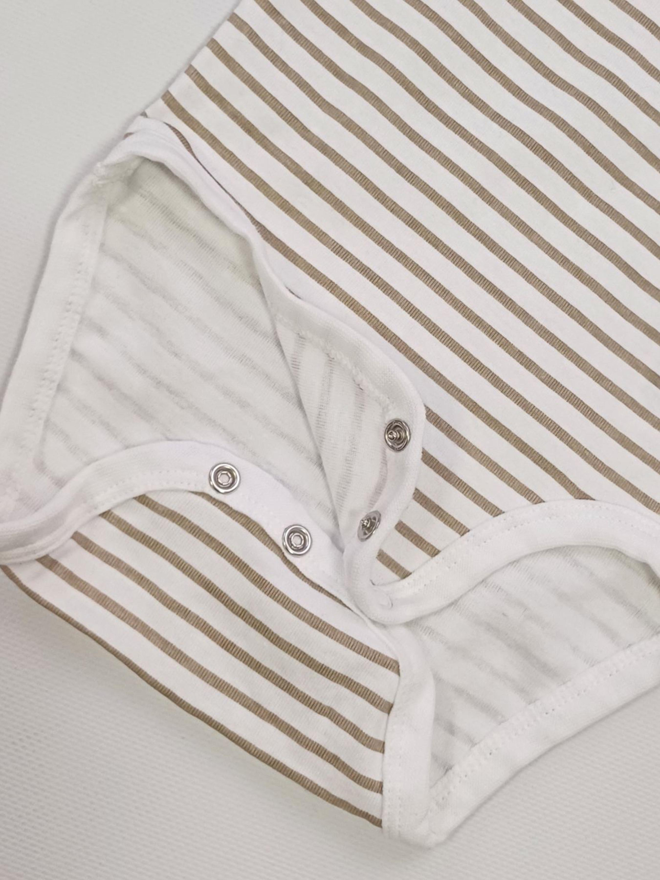 Боді для немовлят H&M модель 8801182kwer_Бело-коричневый Фото