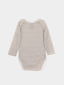 Боді для немовлят H&M модель 8801182kwer_Бело-коричневый Фото