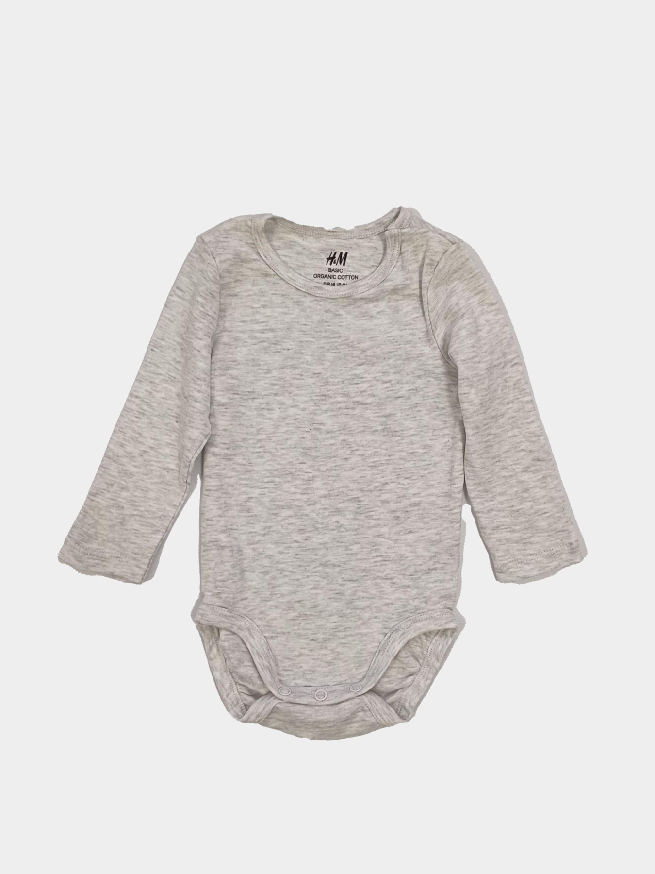 Боди для младенцев H&M модель 6932354kwer_Светло-серый Фото